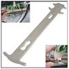 Bicycle Chain Wear Indicator Gauge - Universal Chain Checker Tool for MTB, Road, Foldable Bikes, Easy-to-Use Cassette Wear Tool