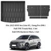 Full Set TPE Trunk Mats Backrest Protector For 2025 BYD Sea Lion 05 / Song Pro DM-i Waterproof Anti-Scratch Wear Resistant Parts
