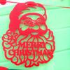 Cartoon Style Christmas Decorations Non-woven Fabric Banner For Festive Displays