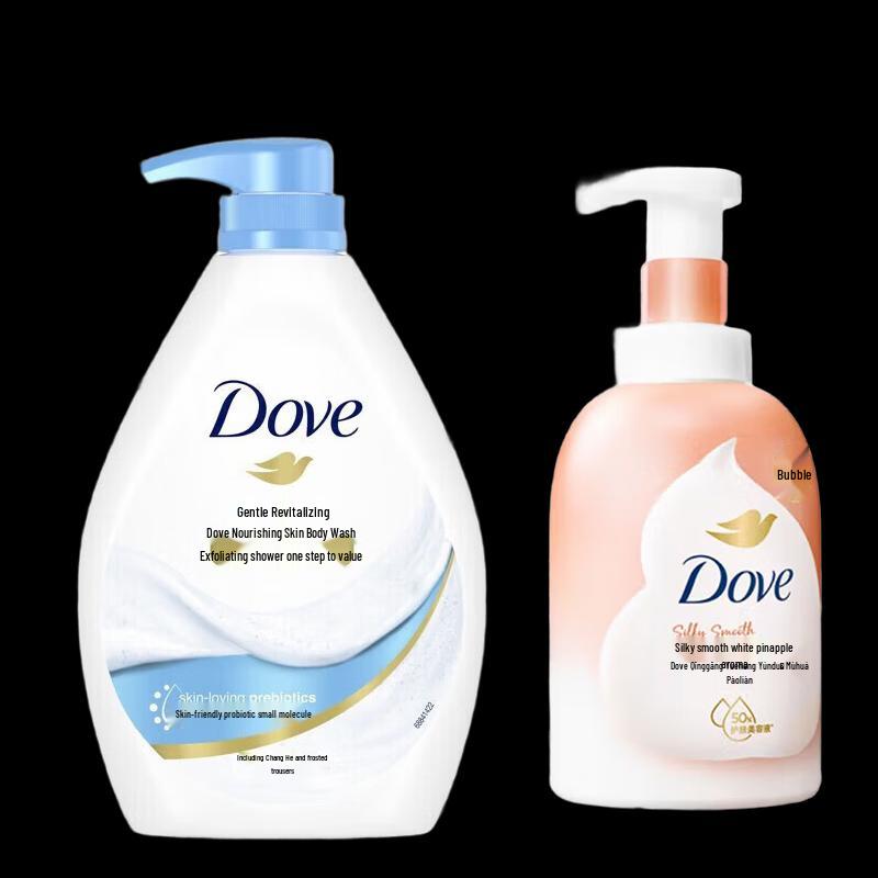 

Dove White Peach & Nourishing Shower Set