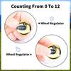 Golf Stroke Counter Portable Mini Quick Reset Golf Shot Stroke Putt Counter with Clip Golf Score Indicator for Golf Lover