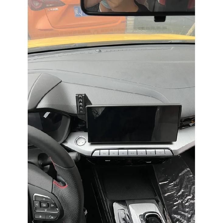 1-pcs Car Phone Holder Screen For MG MG5 EV   Special Car-specific Base Navigation-specific Bracket Car Accessories.