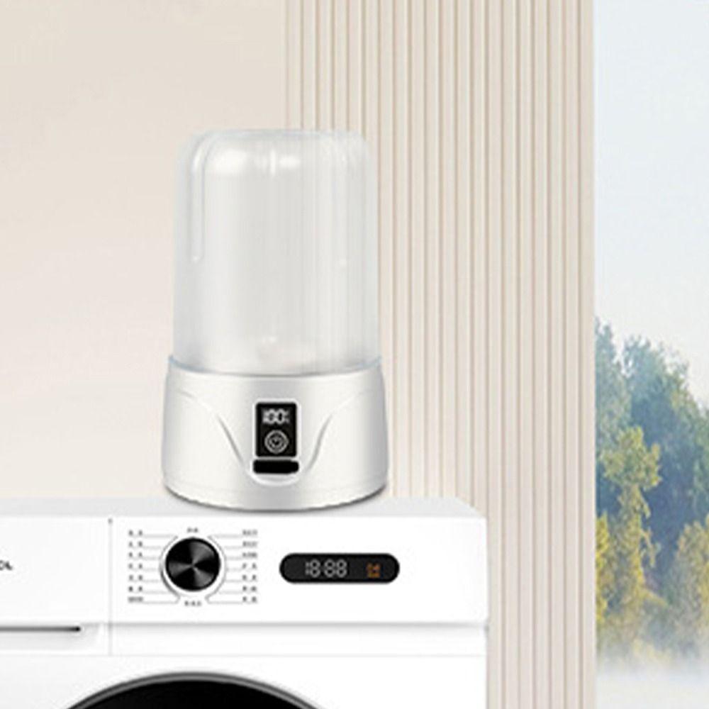 Rotierende Waschmaschine Mini Automatischer Zyklus Reinigungswerkzeuge Praktischer Wäschebecher Wohnheim