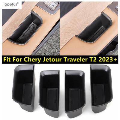 Car Front Rear Door Storage Box Container Organizer Holder Tray Accessories Interior For Chery Jetour Traveler T2  2024 2025
