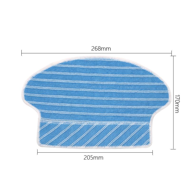 Vacuum Cleaner Roller Side Brush Hepa Filter Mop Cloth Rags for AMIBOT FLEX H2O CONNECT Robotic Vacuum Cleaner Parts Accessories