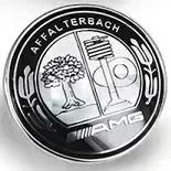 WTPEU1 C200 E200 New 2025 For Mercedes Benz 57mm ABS Car Flat Hood Emblem Sticker Front Badge Logo For Mercedes Benz W253 X253 X205 GLC