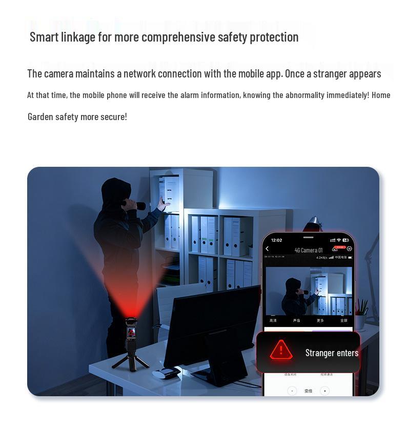 4K HD Portable Sports Camera with 4G, Handheld Screen & Rotating Lens – Ideal for Outdoor Recording