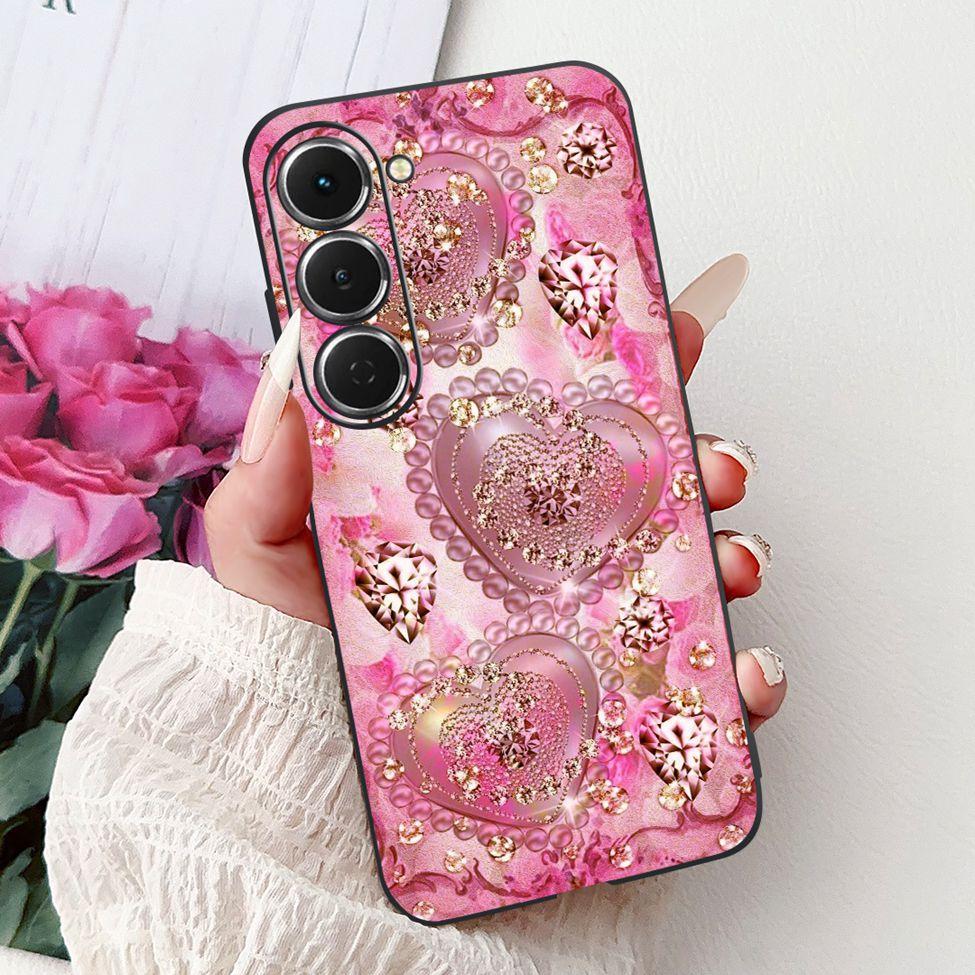 Casing For Tecno Spark 40Pro KM6 Cover For Techno Spark 40 Pro Case Silicone Luxury Butterfly Love Fashion Flowers Cool Painted