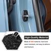 Aunginsy 4Pcs Car Door Lock Latches Cover Protector Compatible with Ford Maverick 2022-2025 2026 Pickup Truck, Inner Front Rear Side Door Lock Latch