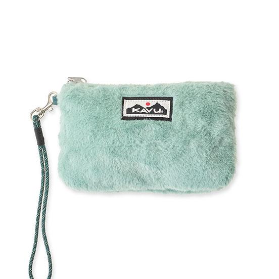 Kavu Plush Clutch - Winter Green