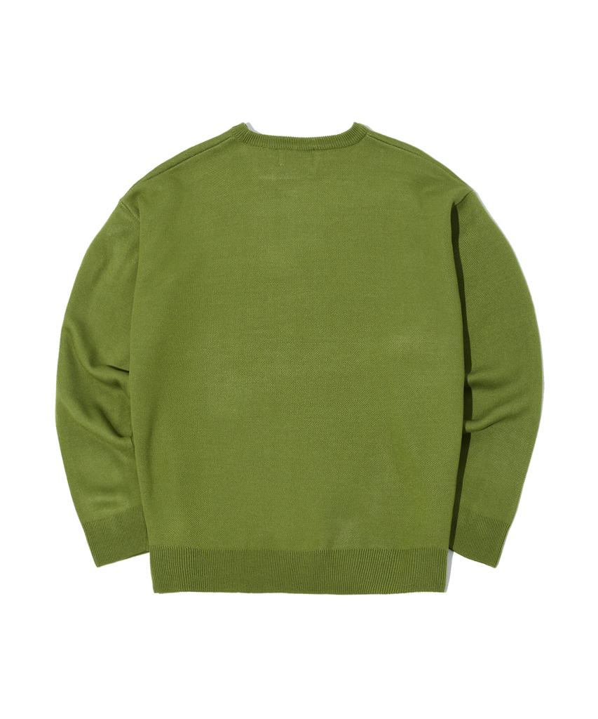 CRITIC Wormhole Noise Knit Green