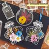 Handmade Dried Flower Bookmarks with Transparent Leaves - Creative Spring Collection