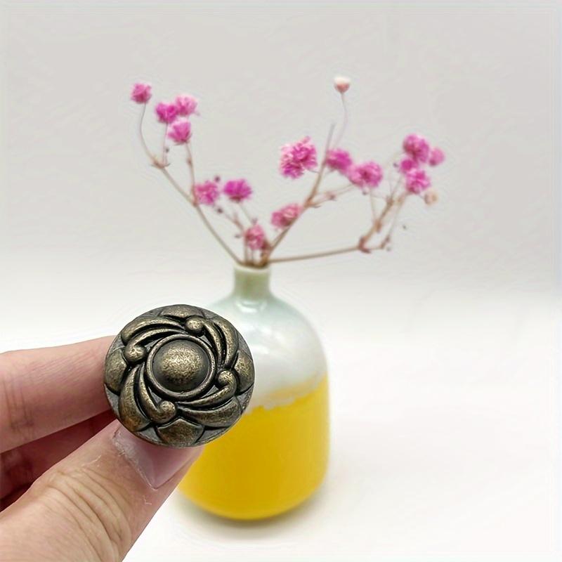 4/8pcs Vintage Drawer Pulls,round Dresser Pulls,vintage Cabinet Knobs,1.18*0.98 Inches,for Nightstand,cabinet,drawer,cabinet Pulls,with Screws