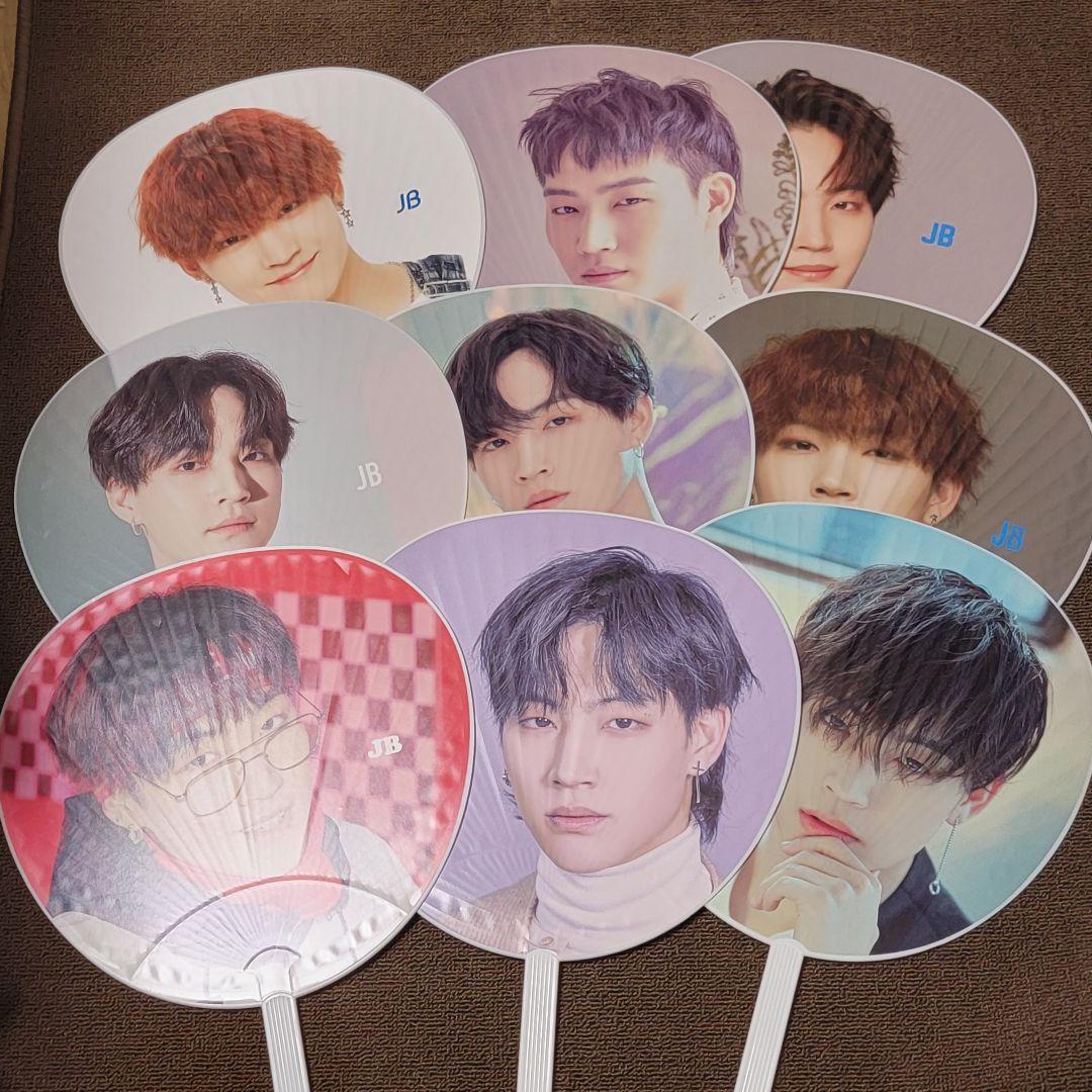 

[USED] GOT7 JB fans (9 pieces)