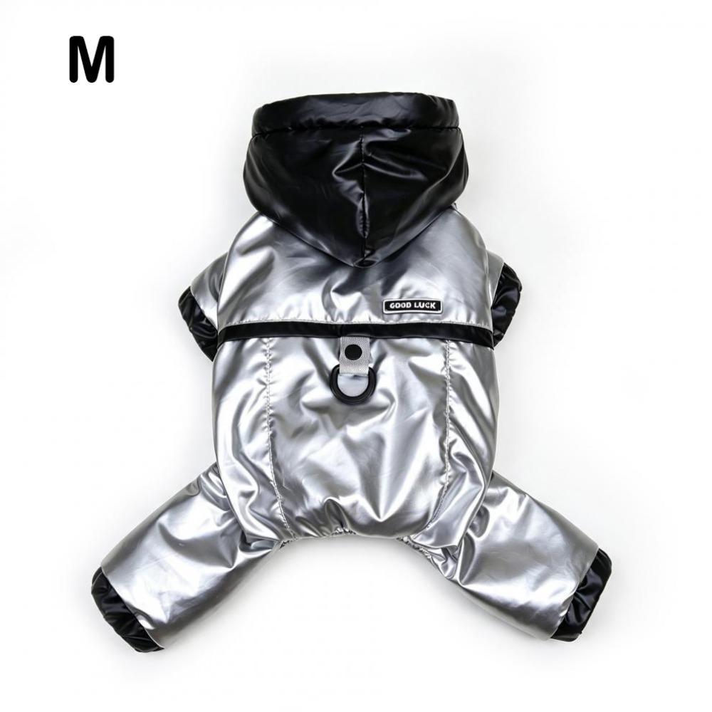 Padded Lining Dog Winter Coat Hooded Puppy Outfit New Warm Dog Jacket for Small Dogs