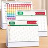 2026 Year of the Horse Customizable Thick Paper Table Calendar - Office Desktop Ornament with Company Logo Printing Available