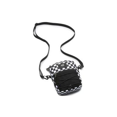 Polyester Shoulder Bag, Crossbody Bag Unisex Black White Vans VN0A3I5SHU01