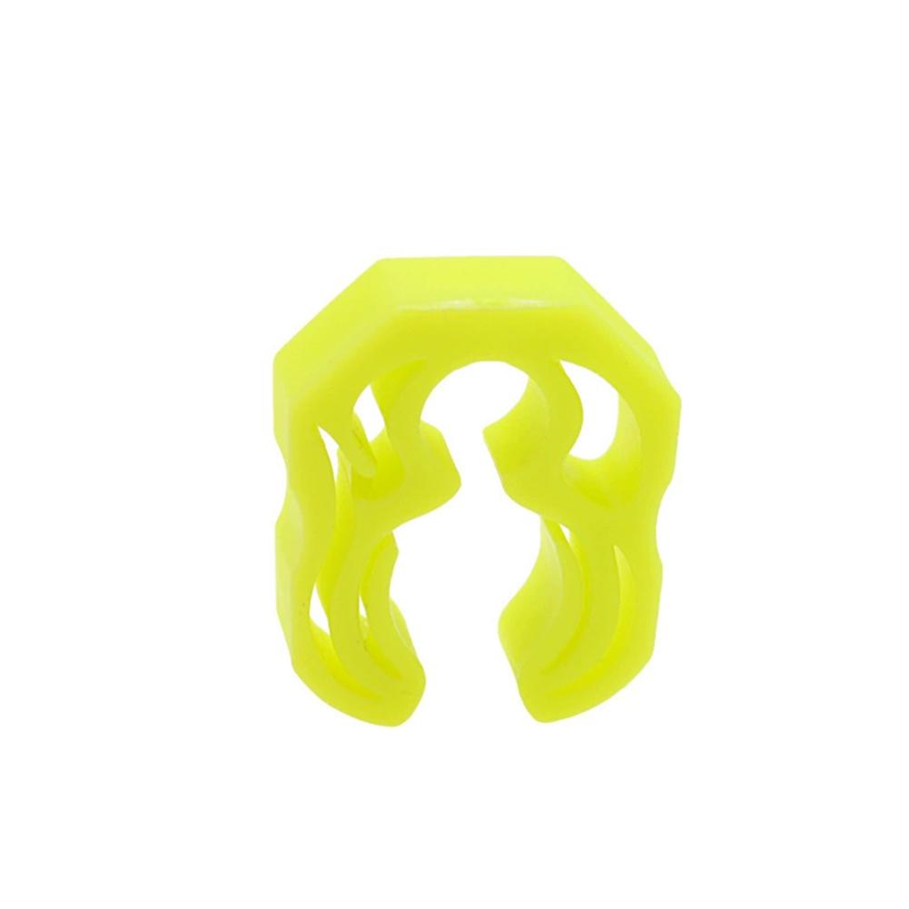 Scuba Diving Quick Release Pipe Clamp Pressure Gauges Hose Hanging Holder Second-stage Luminous Fixed Hook BCD Accessorie