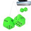 Car Decoration, Room Mirror, Dice, Hanging Decoration, 3D Dice Car Accessory, Fuzzy Dice, Car,