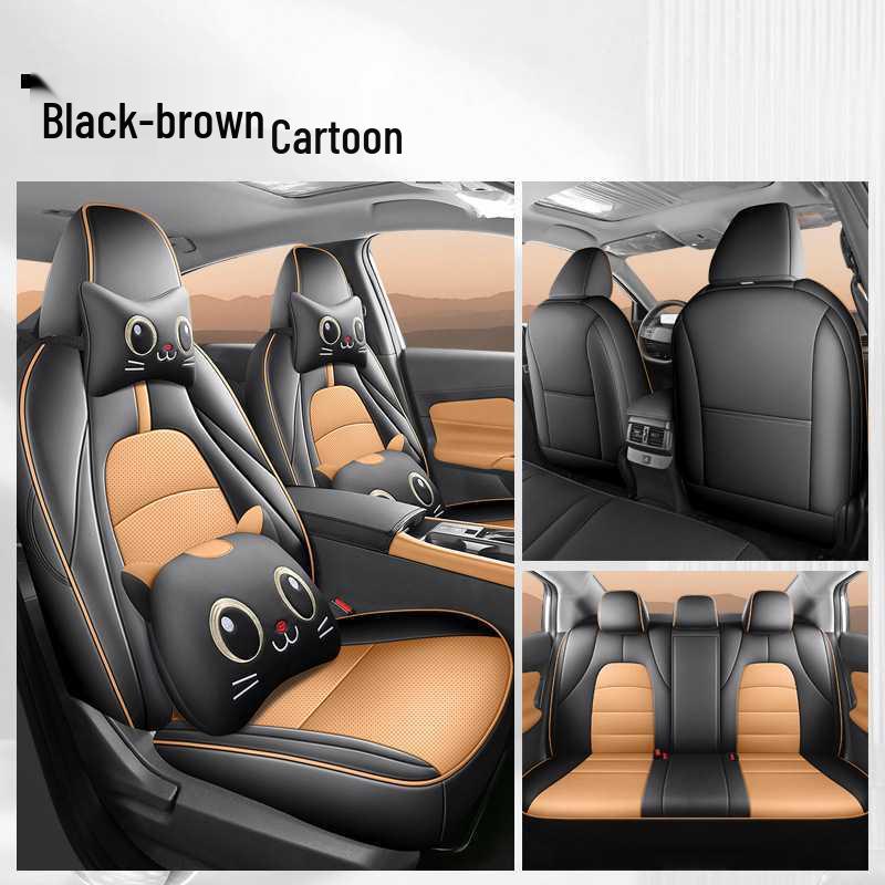2026 Sylphy 15th Gen Leather Car Seat Covers - 1.6L CVT Tech Edition Full Coverage Cushions