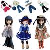 DIY BJD Doll Clothes Handmade Doll Princess Dress Fashion Doll Dress Up  Cotton Doll