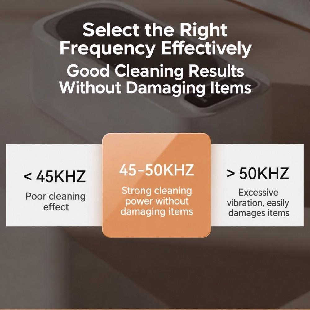 45-50KHz Ultrasonic Cleaner UV Light Eyeglass Cleaning Machine Jewelry Cleaner Rings