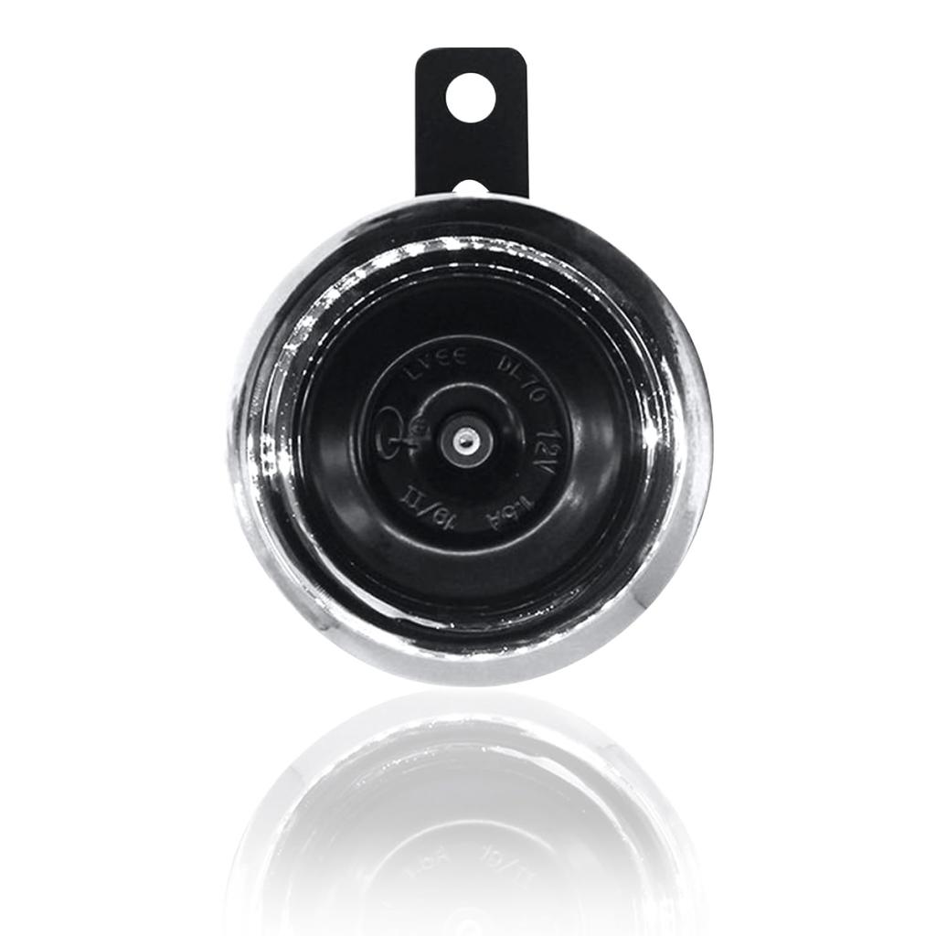 RIZES Motorcycle Black Electric Motorcycle Motorcycle Accessories Plated Double Horn Small Track Stay Motorcycle Scooter Horn Universal 1 Piece