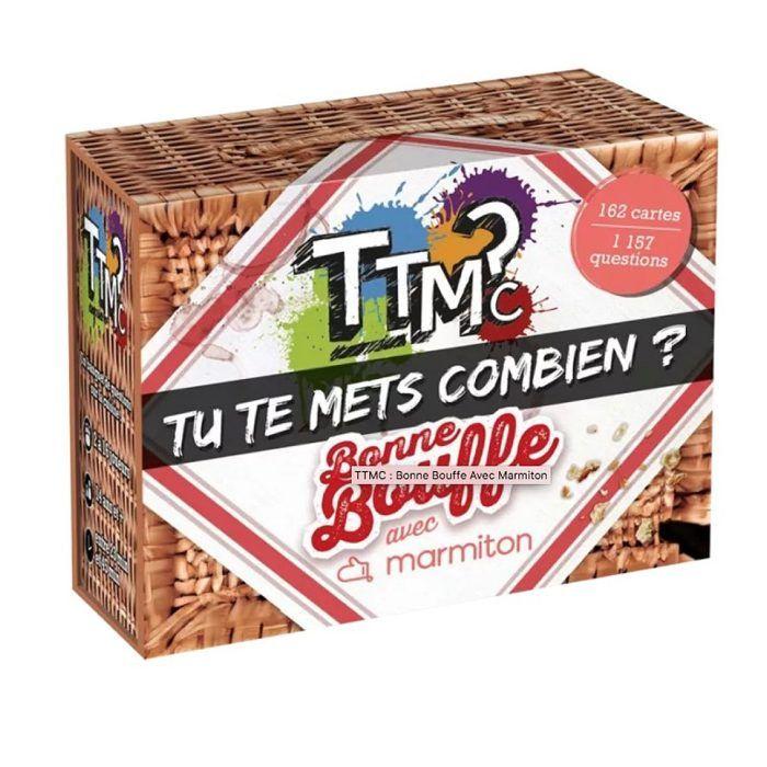 Jeu de société - TTMC - Bonne Bouffe avec Marmiton - Quiz cuisine et gastronomie - Dès 14 ans