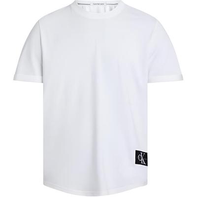 Buchstaben Rundhals Drop Shoulder Kurzarm T-Shirt Herren T-Shirts J30J323482-YAF