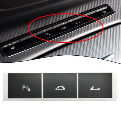 Aufkleber Mittelkonsole Direkter Ersatz Autoinnenausstattung Neueste Für BMW Z4 E89 2009 ~ 2016 Knopfreparaturaufkleber