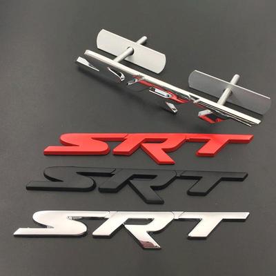 Emblém Dodge SRT z kovovej sieťoviny s skrutkami - Personalizovaná nálepka na auto