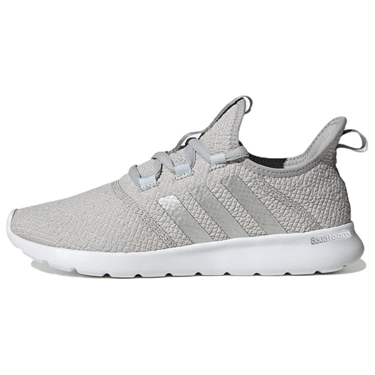 Adidas Women s Cloudfoam Pure 2.0  Grey Silver Metallic  Running Shoes HP6228 36.5
