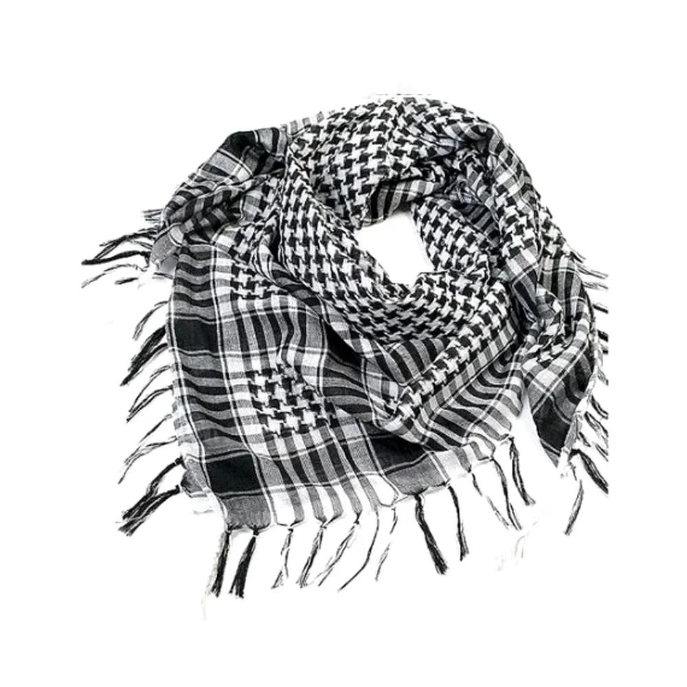

135Pcs Breathable Scarf For All Seasons Men S And Women S Plaid Windproof Arabic Square Windproof Casual Tassel Scarf 100CM X 100CM