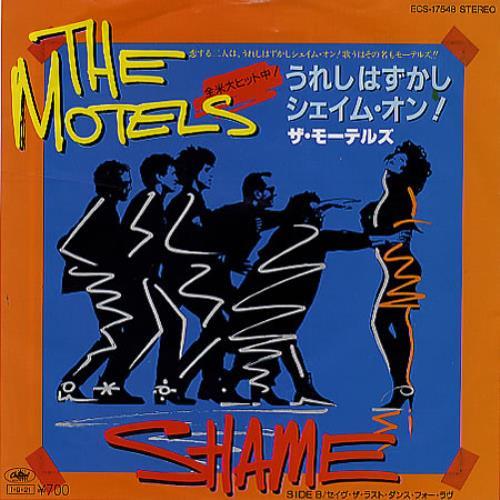 

7inch Record MOTELS - Shame ECS17548 Capitol Records 1985 Japan Rock Used