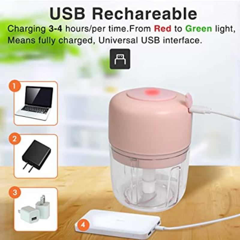 Мини-электрический измельчитель чеснока — фото 8