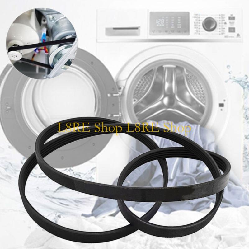 L8RE 2 шт. Приводные ремни для стиральной машины Ремень для стиральной машины Резиновая текстура Набор для обслуживания стиральной машины China Mainland