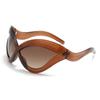 Future Wave Style Sunglasses With Uv400 Protection For Outdoor Sports And Fashion Enthusiasts