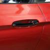 For 2015- Ford Mustang Gloss Black Door Handle Decor Cover Trim Overlay Cap