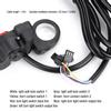 3 In 1 Horn, Hdlight, Turn Signal Button for Electric , Mountain Bike, Scooter