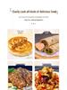 Stainless Steel Non-Stick Electric Pancake & Grill Pan - Deepened, Enlarged, Multi-functional Frying & Baking Pan.