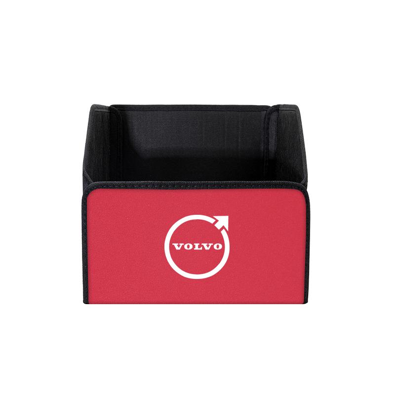 Car Interiors Leather Storage Box Toolcase Multiuse Organizer Bag For Volvo Rdesign V60 V40 XC90 S60 C30 XC60 V50 V70 XC40 S80