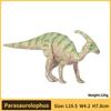 Zabawka Dinozaur Parasaurolophus z Jurajskiego Parku dla Dzieci, Figurka Akcji Dinozaura Parasaurolophus - Prezent Dinozaur dla Dzieci w Wieku 3-12 Lat
