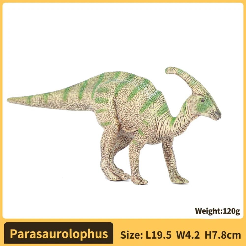 Zabawka Dinozaur Parasaurolophus z Jurajskiego Parku dla Dzieci, Figurka Akcji Dinozaura Parasaurolophus - Prezent Dinozaur dla Dzieci w Wieku 3-12 Lat