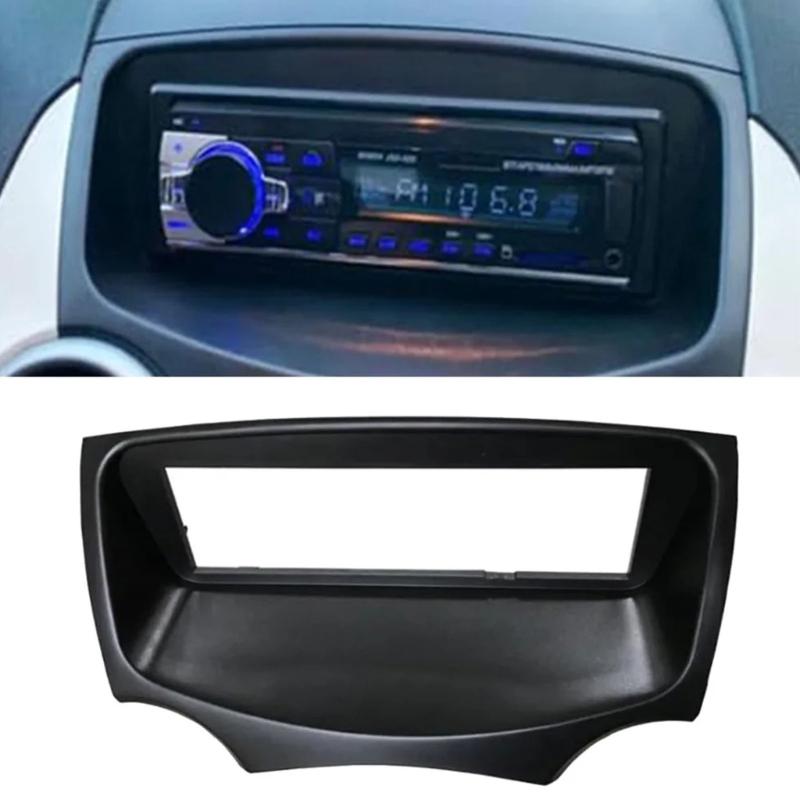 Upgraded Single DIN Car Stereophonic Mounting Frame Consistent Stream MK2 Enhanced Sound Quality ABS Plastic Constructio