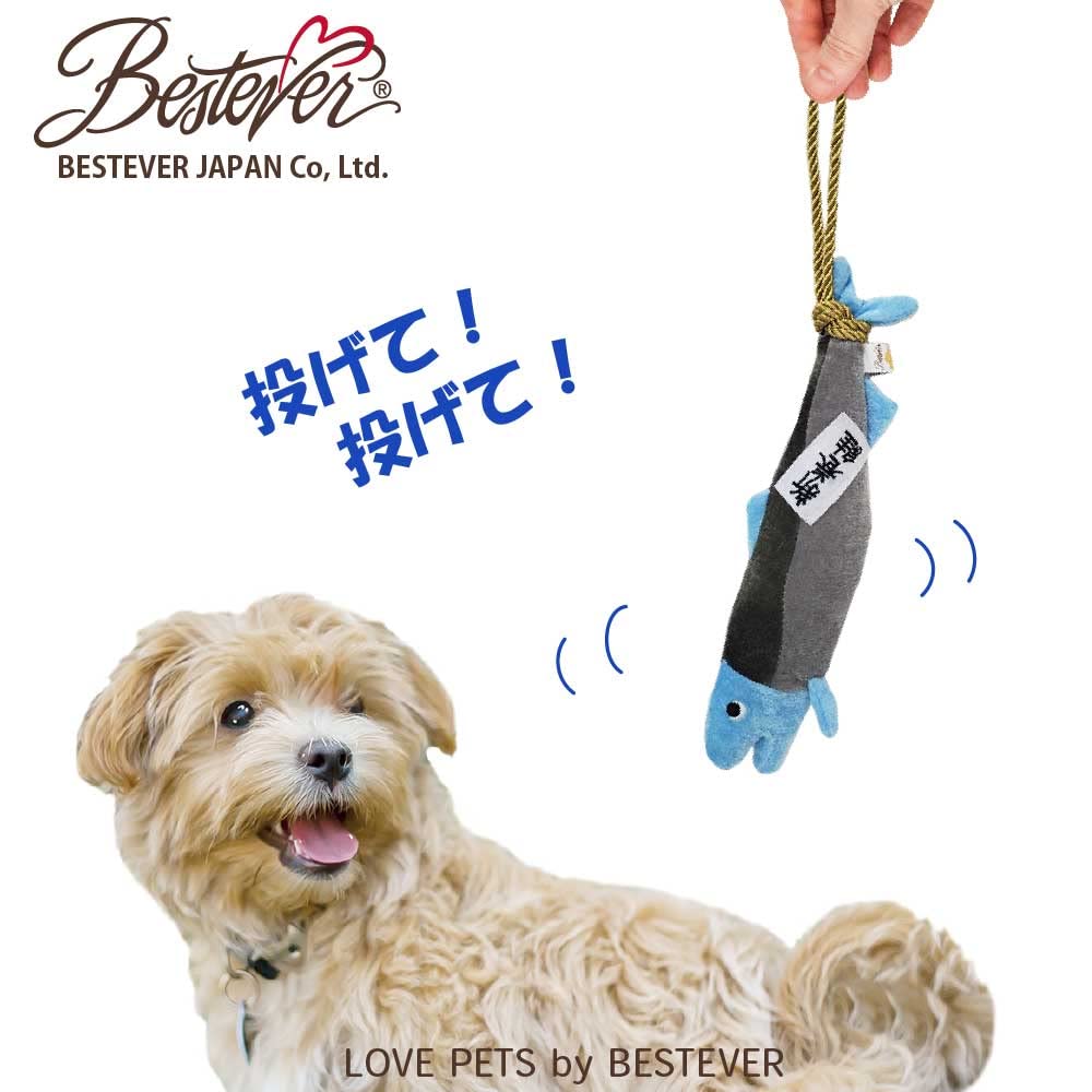[LOVE PETS by BESTEVER] Love Pets by Bestever Pet Toy, Aramaki Salmon, Dried Whole Salmon, 31900
