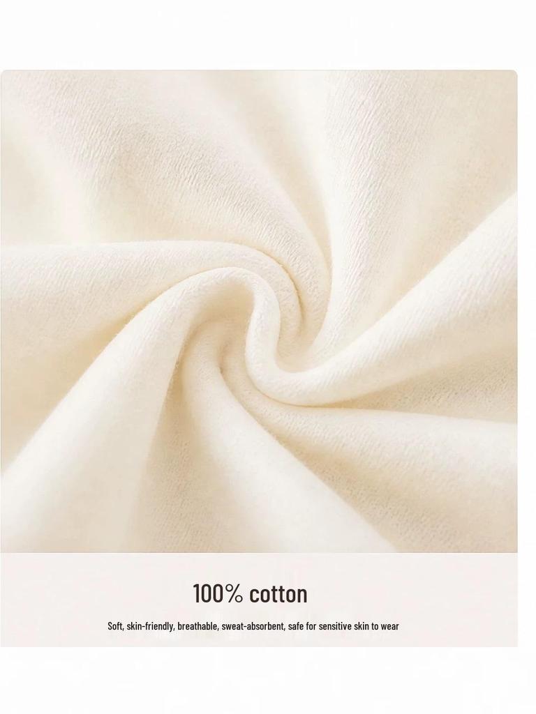 Newborn Half-Back Cotton Top - 0-3 Months, Spring/Autumn Baby Confinement Wear