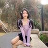 Small Man Pure Desire Casual Long-sleeved T-shirt Women's Spring Sweet and Spicy Pink Lace-up Age-reducing Bottoming Fake Two-piece Top
