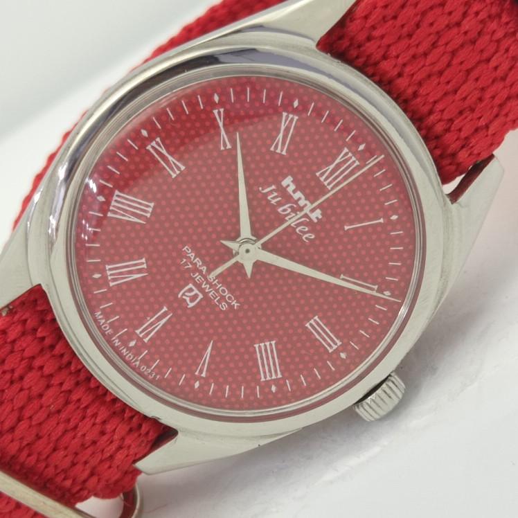 

USED HMT JUBILEE INDIAN MENS MECHANICAL WATCH a412766-1 Sku007-a412766
