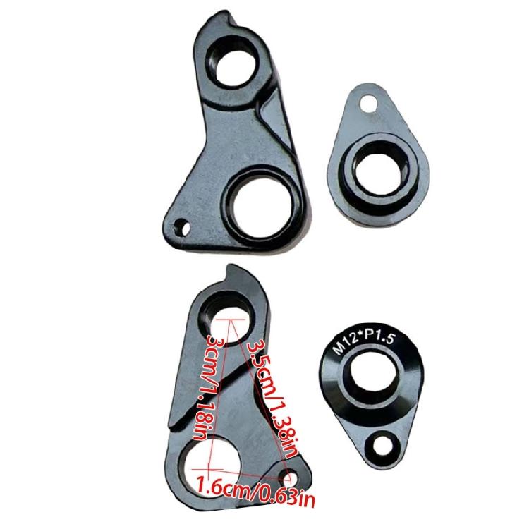 Light weight Cycling Derailleurs Hanger Gear Positioning Aluminum Construction Universal for Trail Cycling