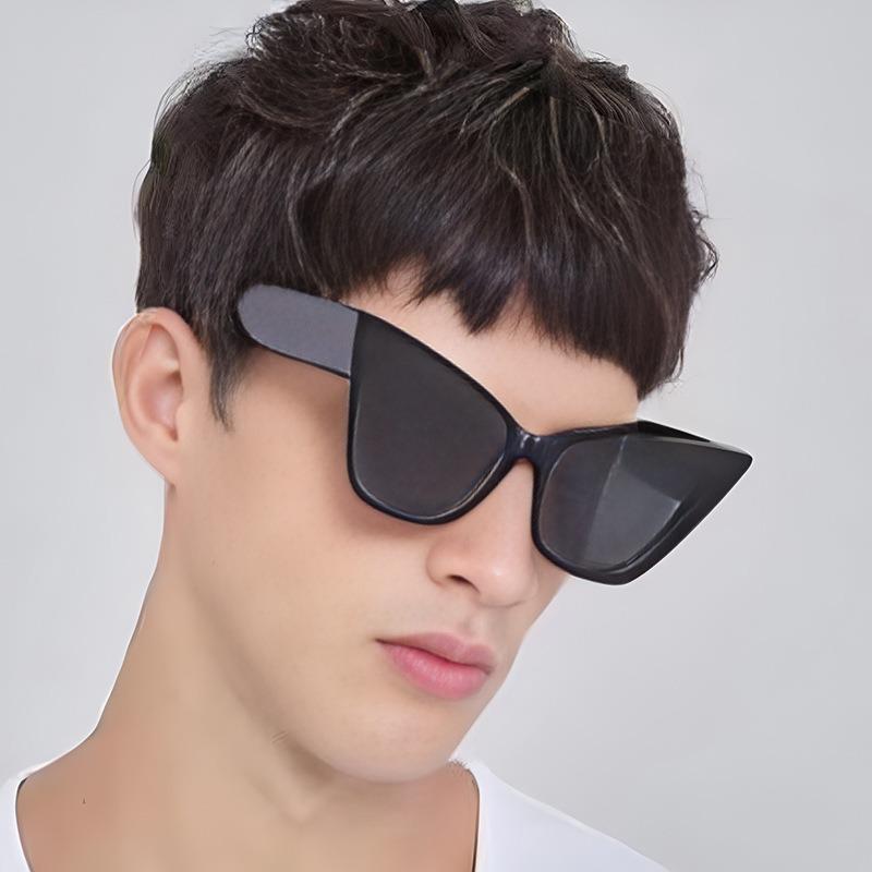 Big Frame Vintage Square Sunglasses Women Men Cat Eye Sun Glasses Eye Glasses Goggle Square Male Female Rectangle Sunglasses